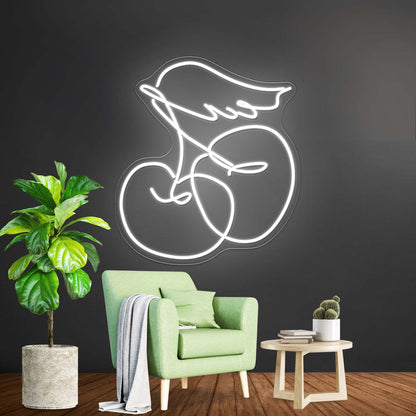 Crazy Cherry Artistic Design Neon Sign Wall Art - Shineneon