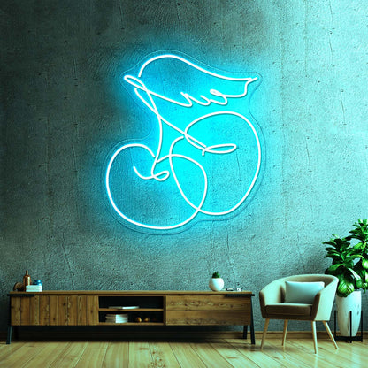 Crazy Cherry Artistic Design Neon Sign Wall Art