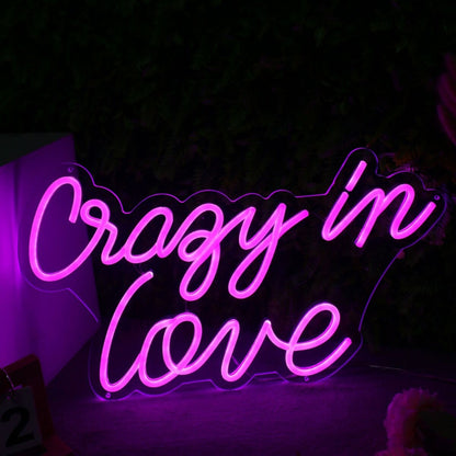 Crazy In Love Led Neon Sign | Shineneon