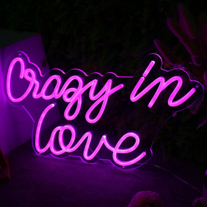 Crazy In Love Led Neon Sign | Shineneon