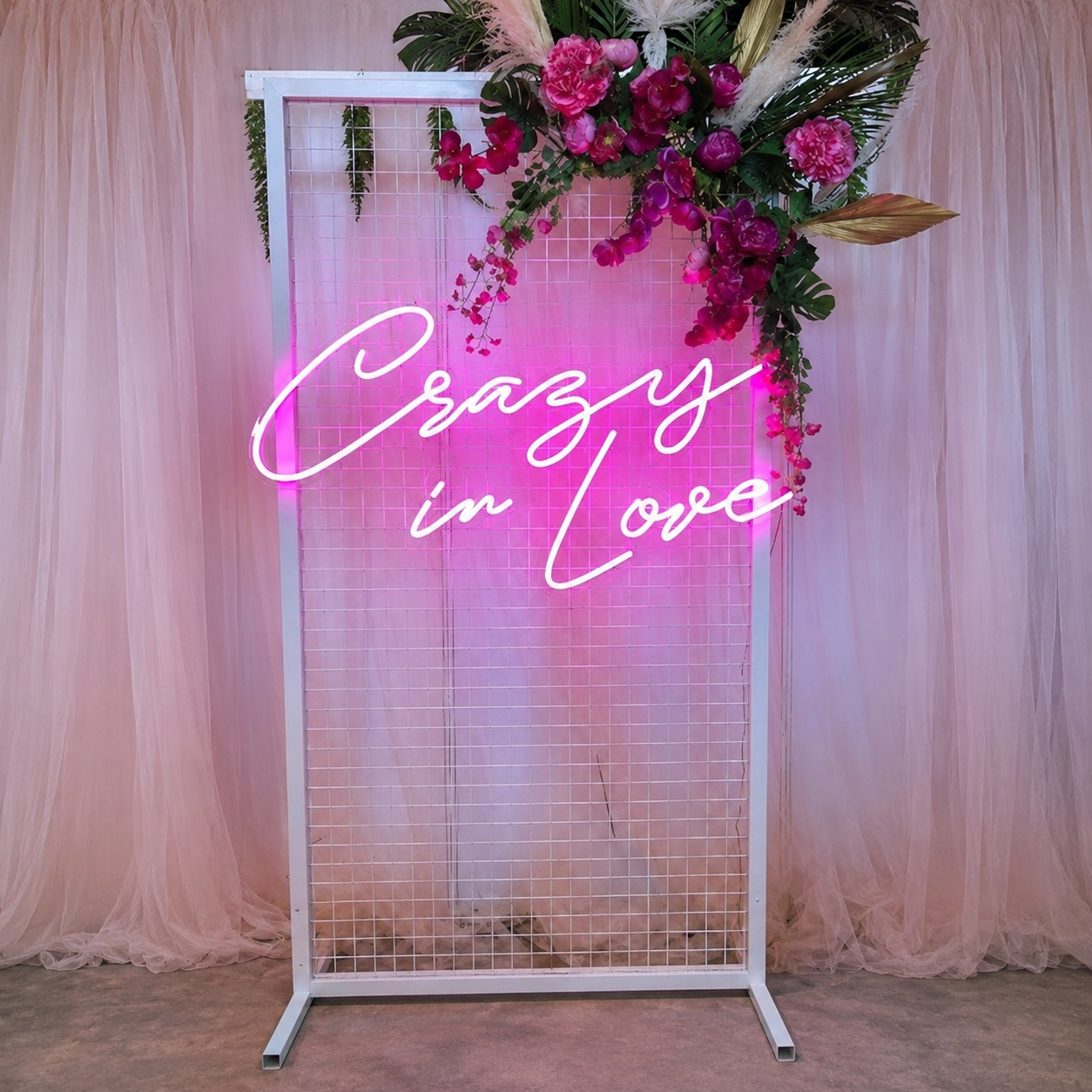 Crazy In Love LED Neon Sign Wall Neon Sign - 01 Original Product Image