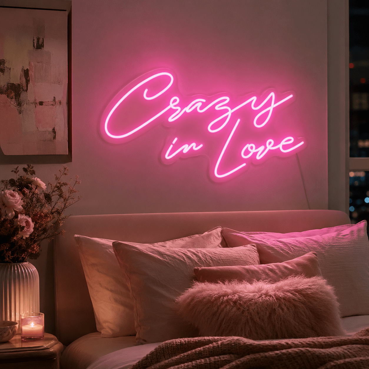 Crazy In Love LED Neon Sign Wall Neon Sign - Shineneon