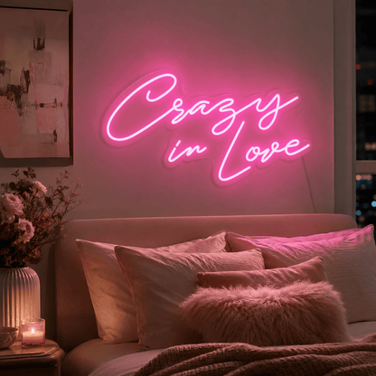 Crazy In Love LED Neon Sign Wall Neon Sign - Shineneon