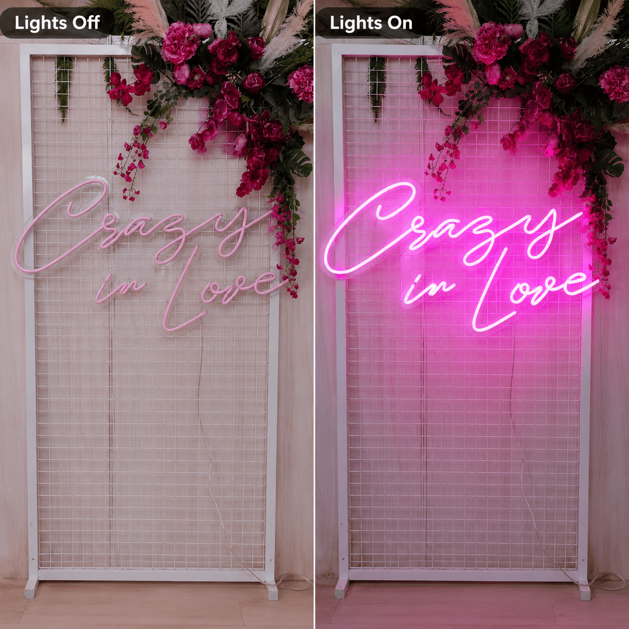Crazy In Love LED Neon Sign Wall Neon Sign - Shineneon