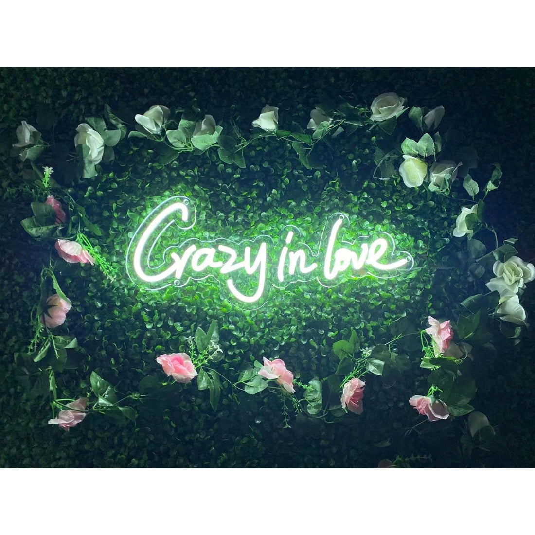 Crazy In Love Led Sign Business Neon Sign For Room