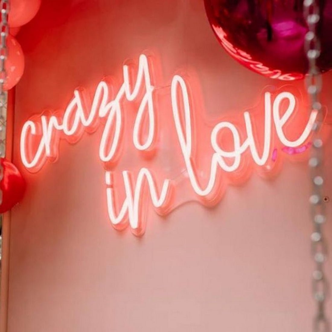 Crazy In Love Led Sign Business Neon Signs Wall Decor - Shineneon