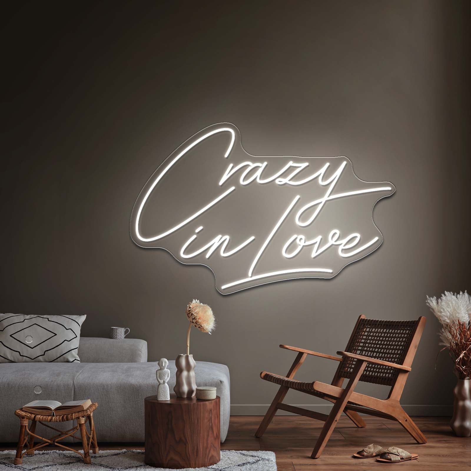 Crazy In Love Led Wedding Signs - Shineneon