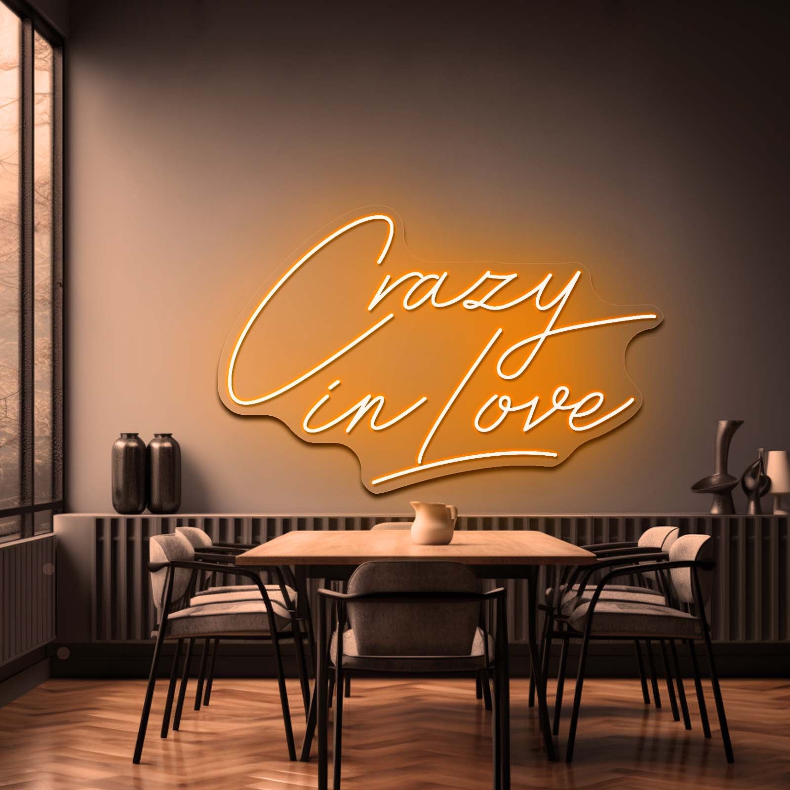 Crazy In Love Led Wedding Signs