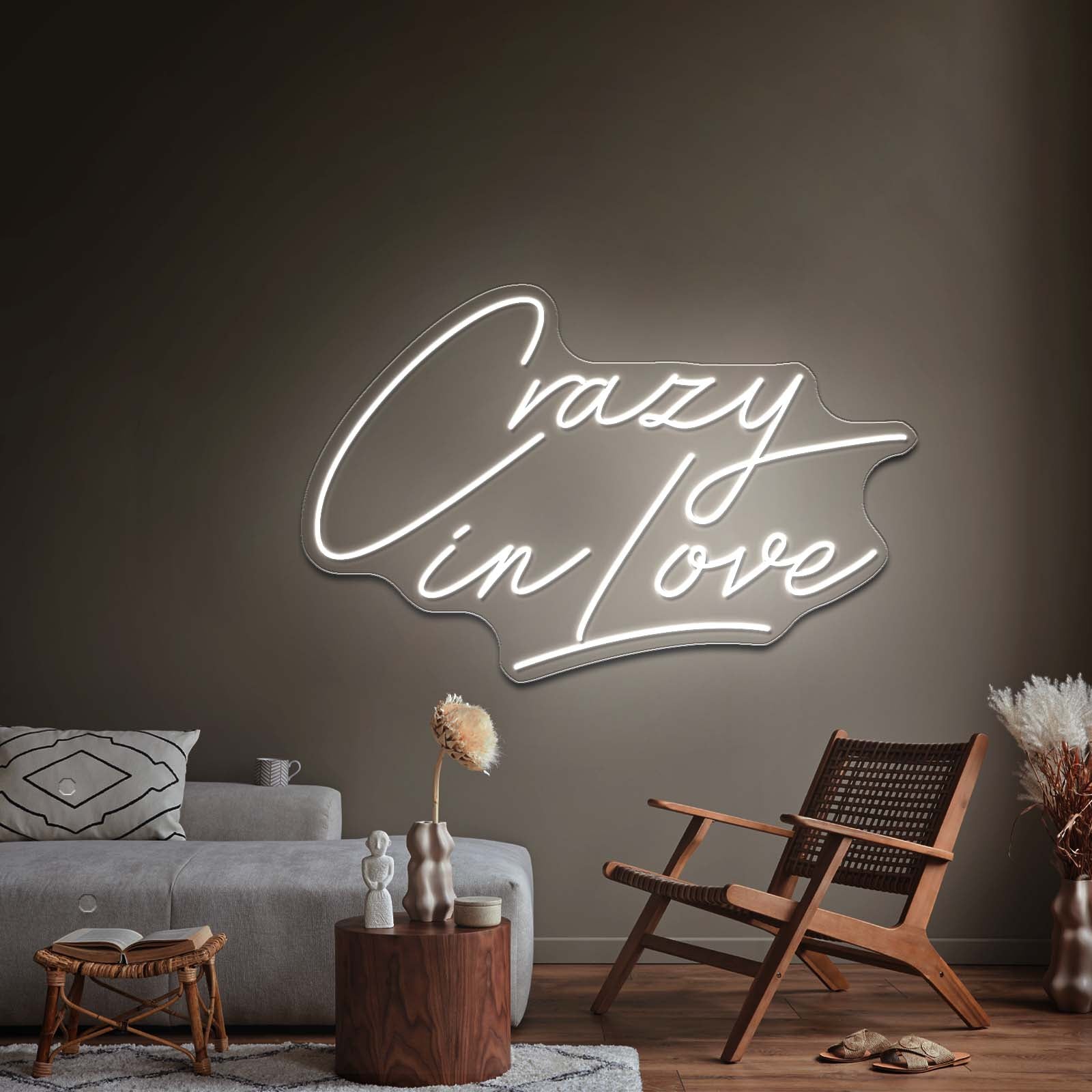 Crazy In Love Led Wedding Signs