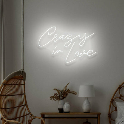 Crazy In Love Neon Showcase Of Passionate Love | Shineneon