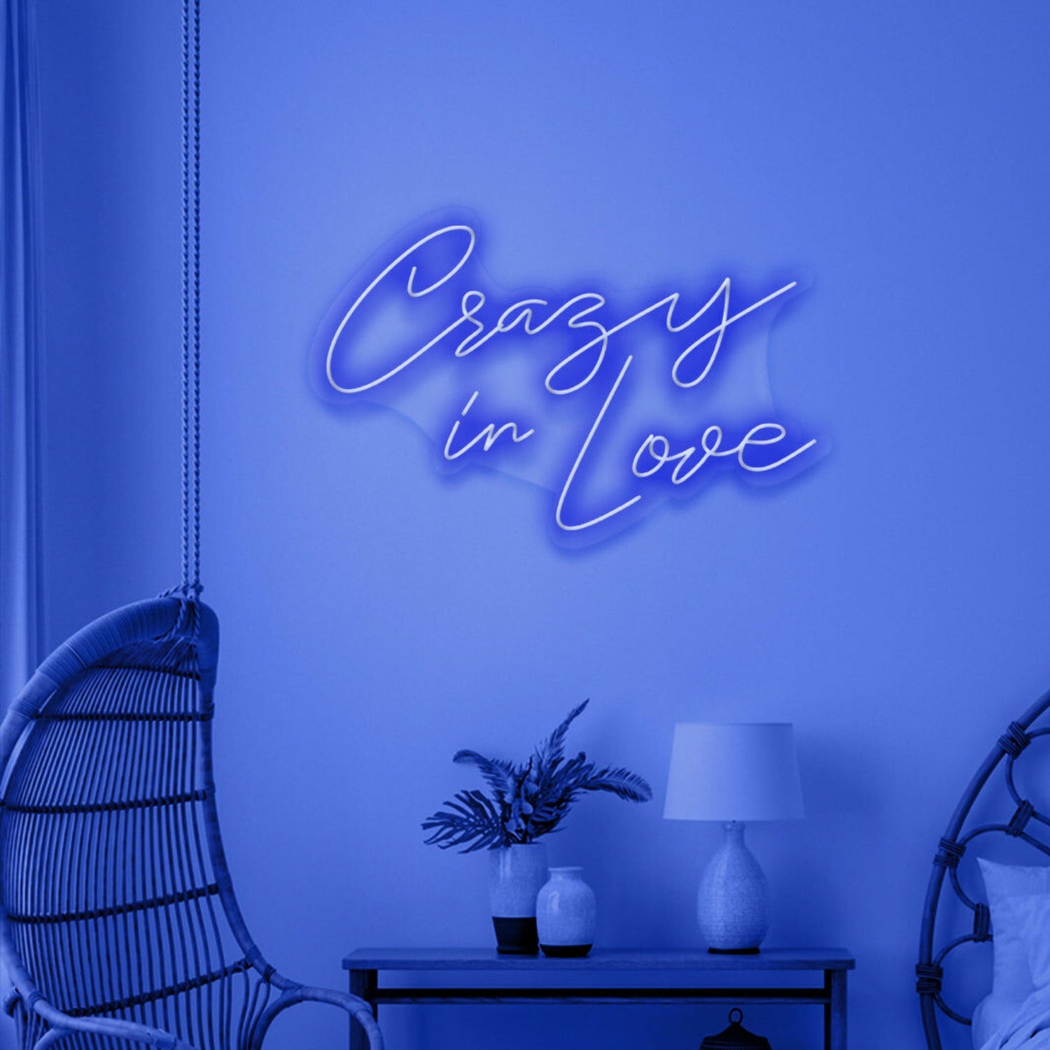 Crazy In Love Neon Showcase Of Passionate Love | Shineneon