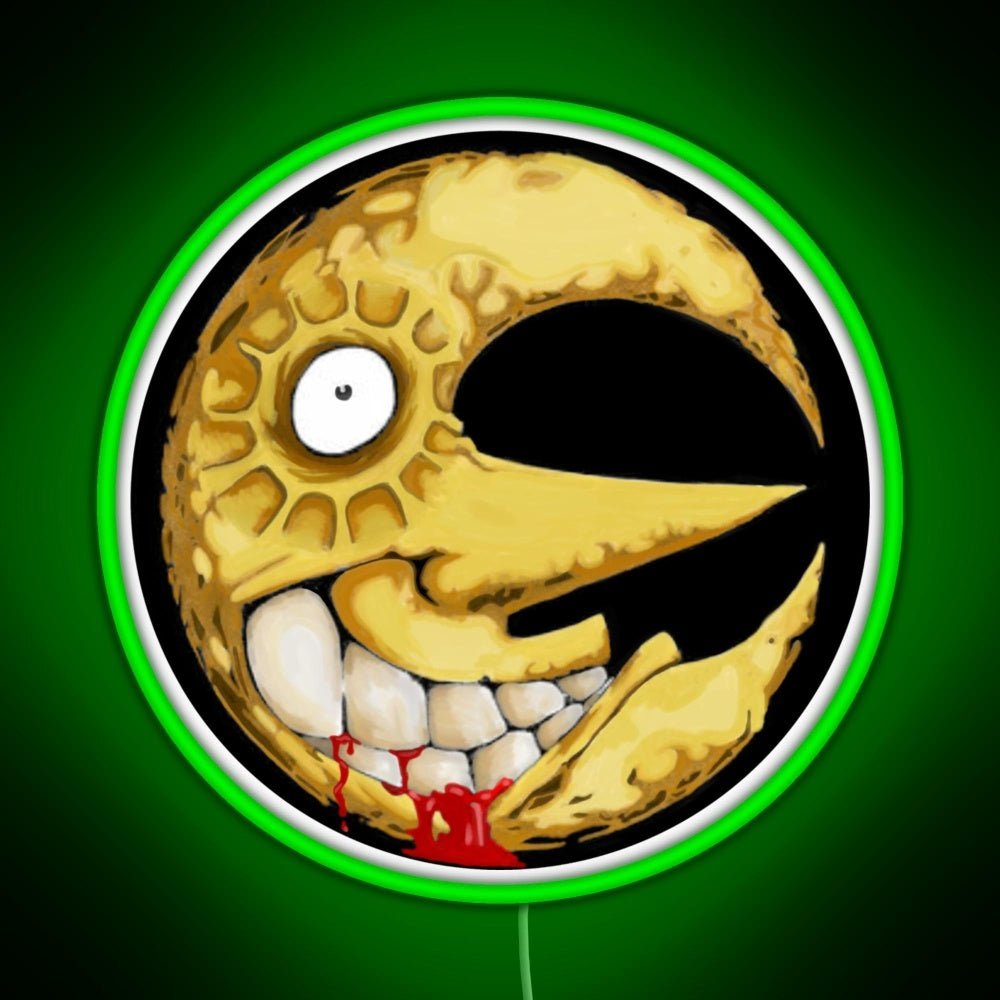 Crazy Moon Rgb Led Neon Sign Pop Wall Art - Shineneon