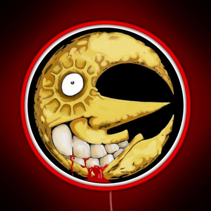 Crazy Moon Rgb Led Neon Sign Pop Wall Art - Shineneon