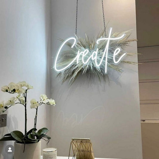 Create Led Sign Business Neon Sign