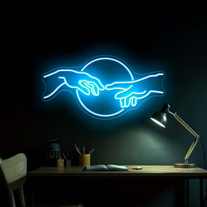 Create Of Adam Large Neon Signs - Shineneon