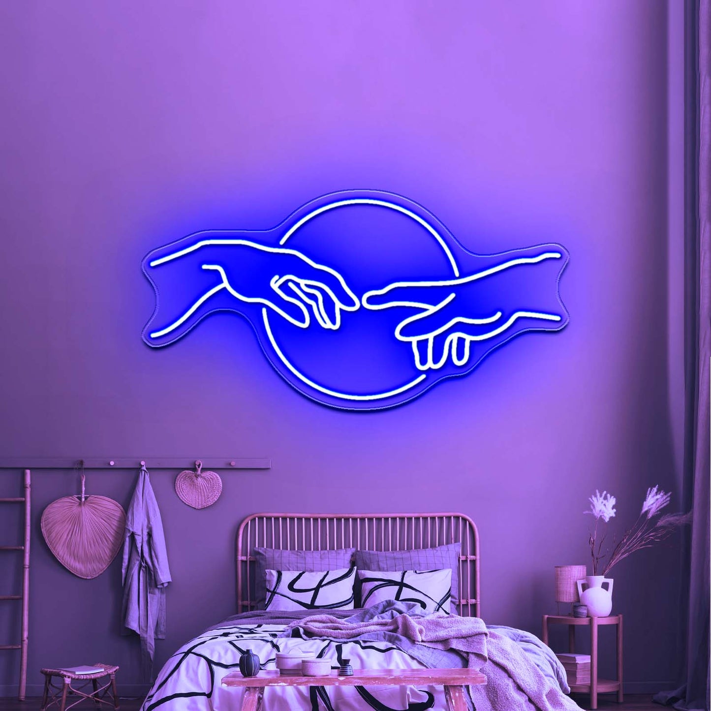 Create Of Adam Large Neon Signs