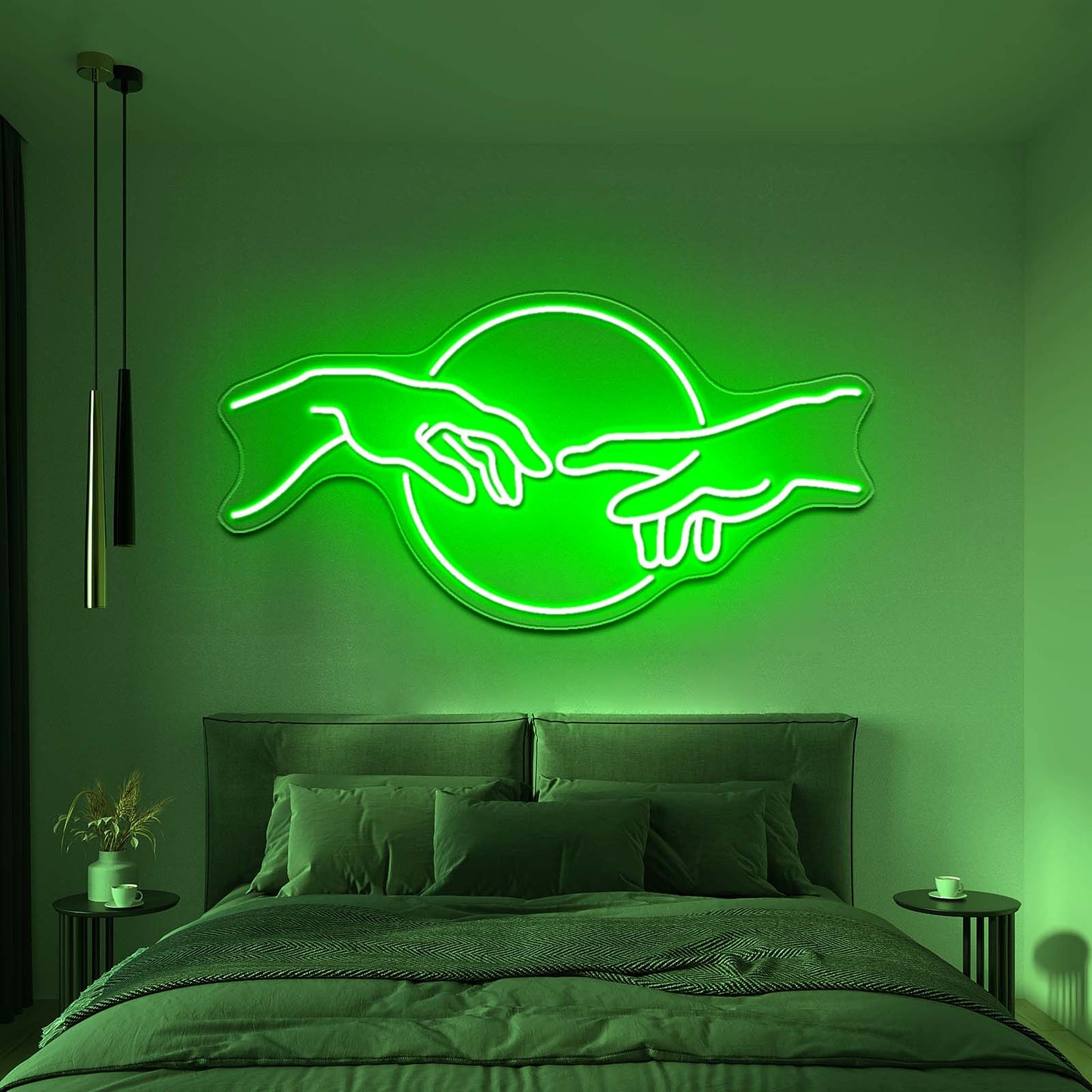 Create Of Adam Large Neon Signs