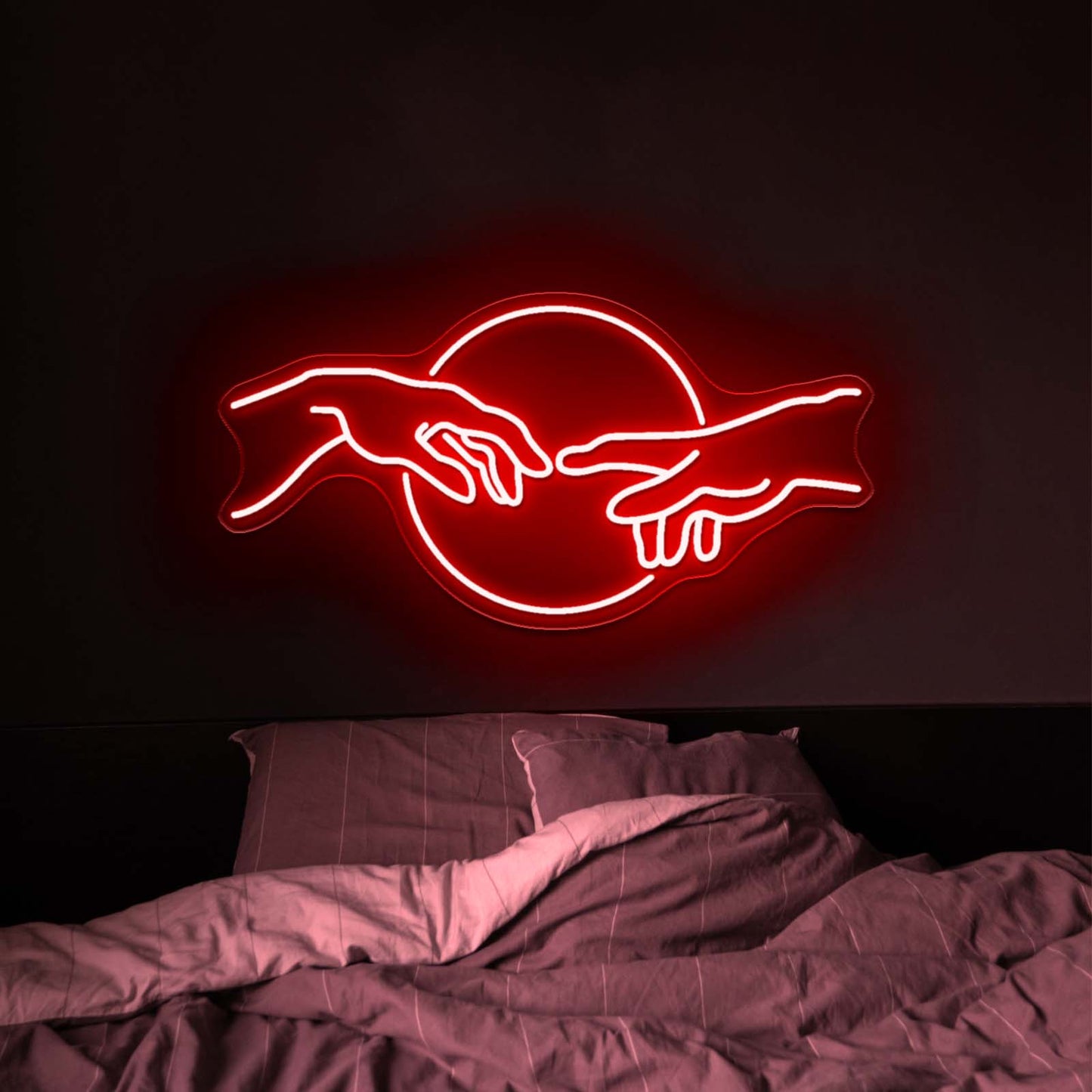 Create Of Adam Large Neon Signs