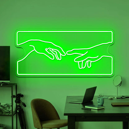 Create Of Adam Neon Sign Customised Signs - Shineneon