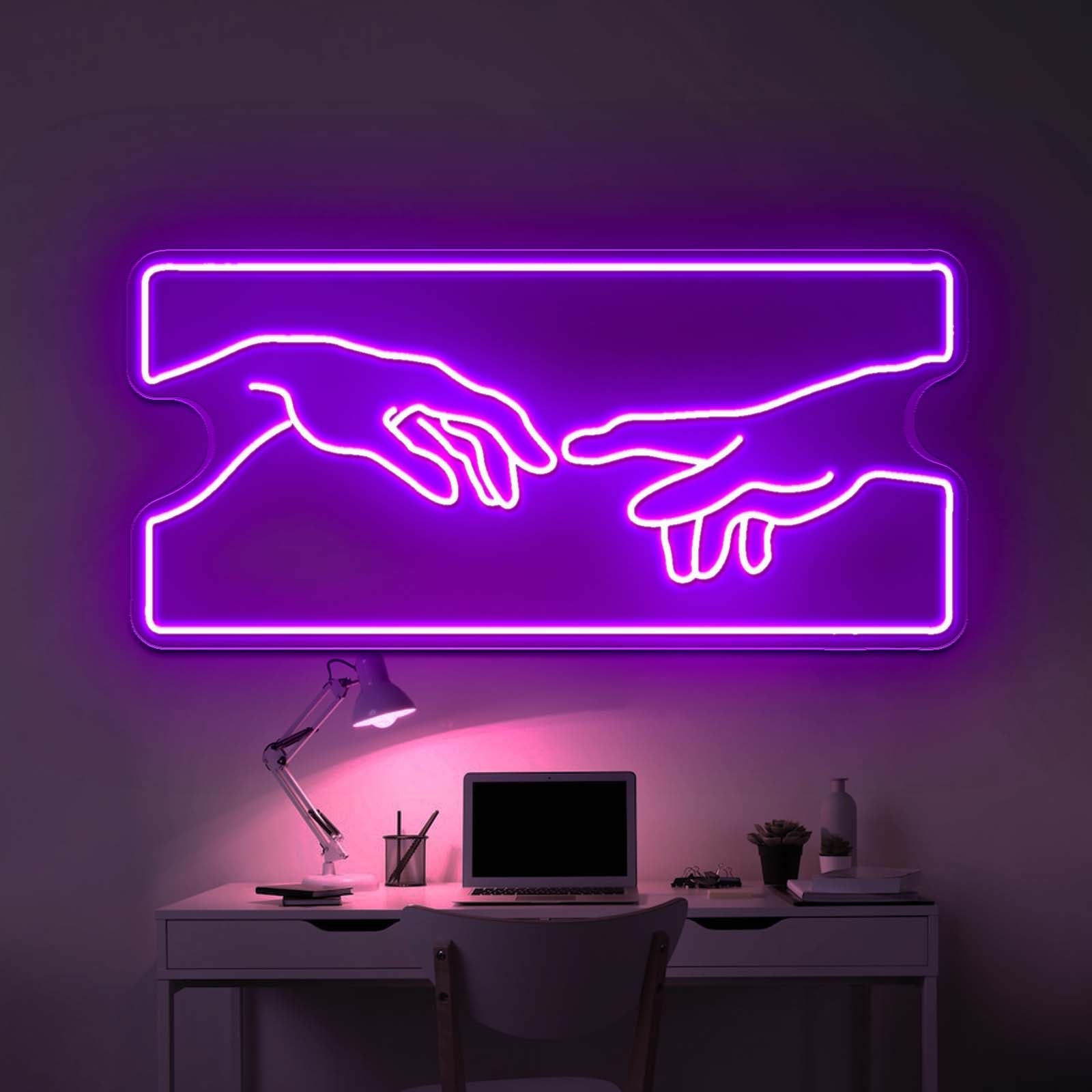 Create Of Adam Neon Sign Customised Signs - Shineneon