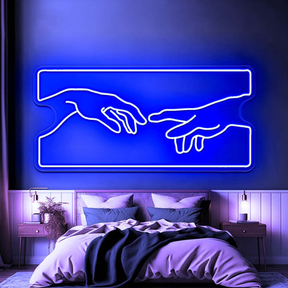 Create Of Adam Neon Sign Customised Signs - Shineneon