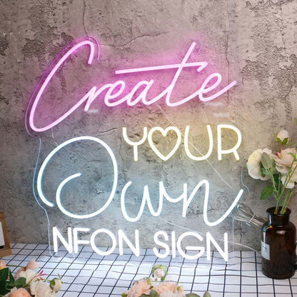 Create Your Own Led Neon Sign Led Neon Sign - Shineneon