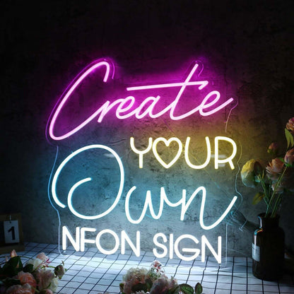 Create Your Own Led Neon Sign Led Neon Sign - Shineneon