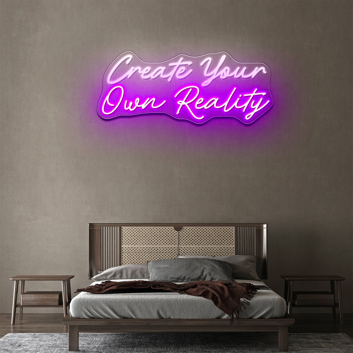 Create Your Own Reality Large Neon Sign Neon Letter Signs