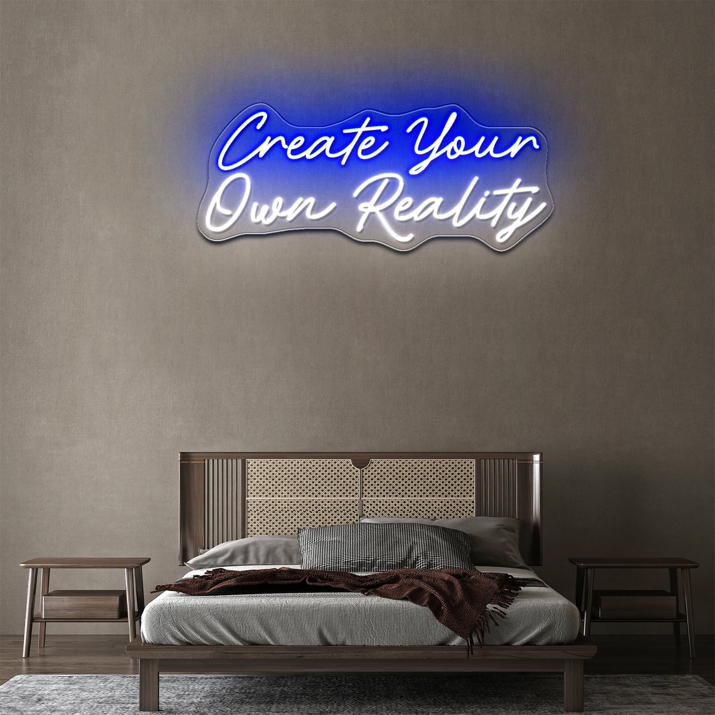 Create Your Own Reality Large Neon Sign Neon Letter Signs