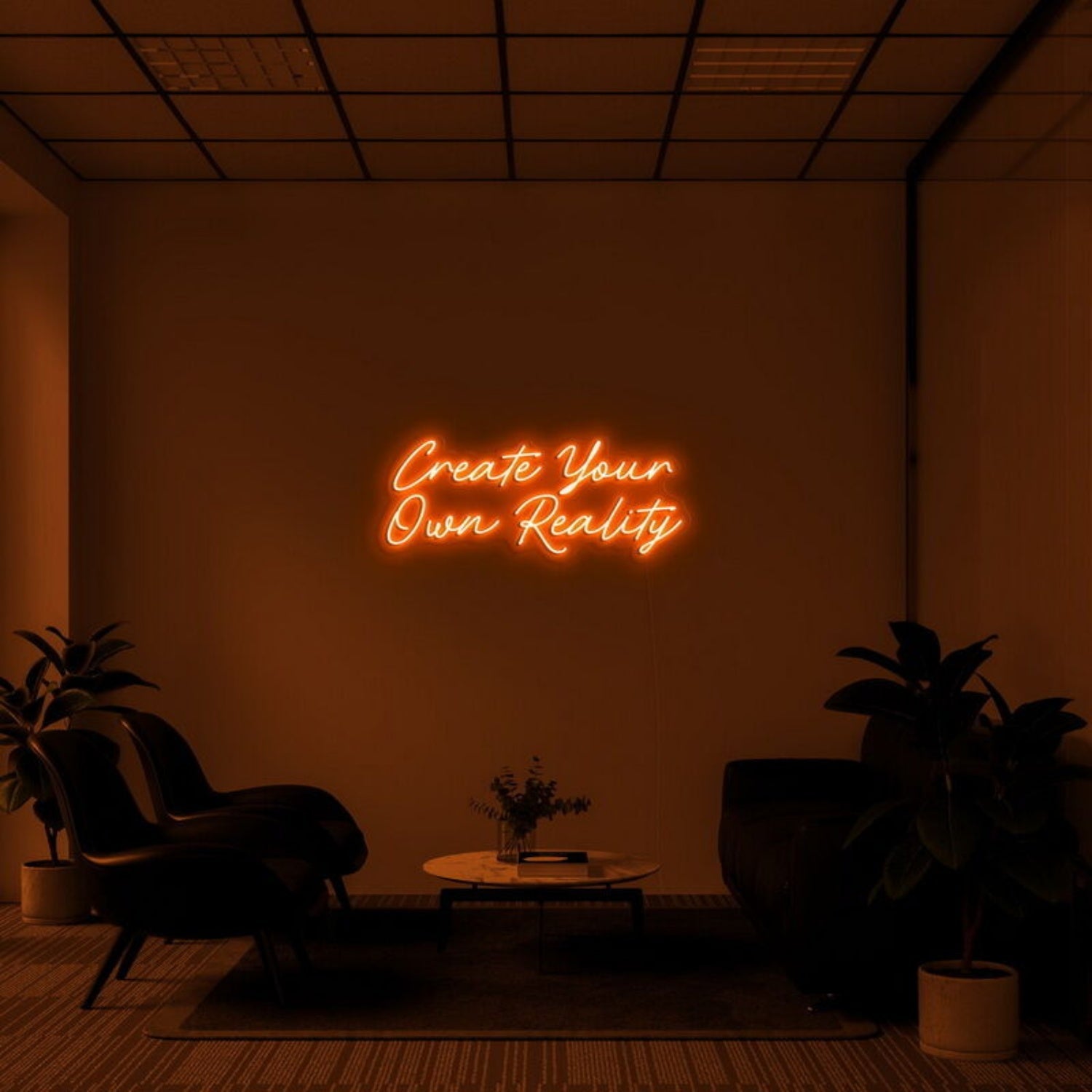 Create Your Own Reality Led Neon Sign Finspirational Decor - Shineneon