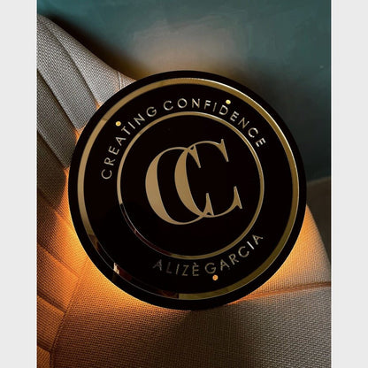 Creating Confidence Acrylic Business Logo Sign - Shineneon