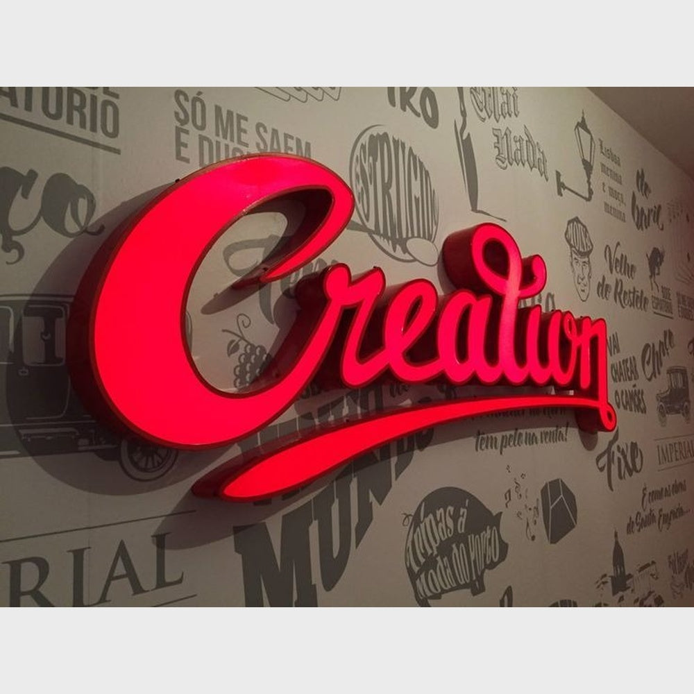 Creation 3D Frontlit Channel Letters Led Light Sign