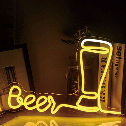 Creative Beer Bottle Neon Sign | Shineneon