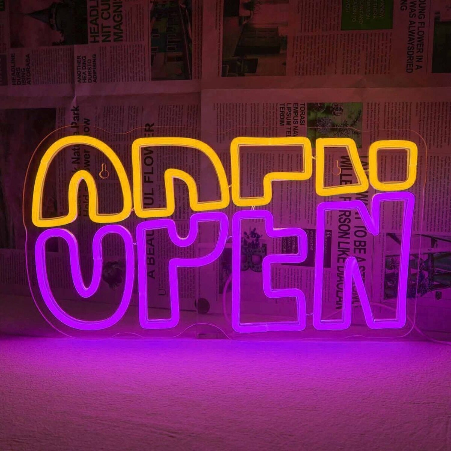 Creative Store Open Neon Sign | Shineneon