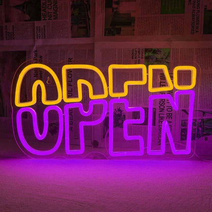 Creative Store Open Neon Sign | Shineneon