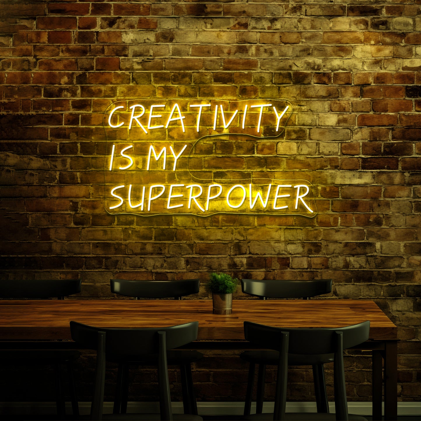 Creativity Is My Superpower Wall Artwork Neon Signs