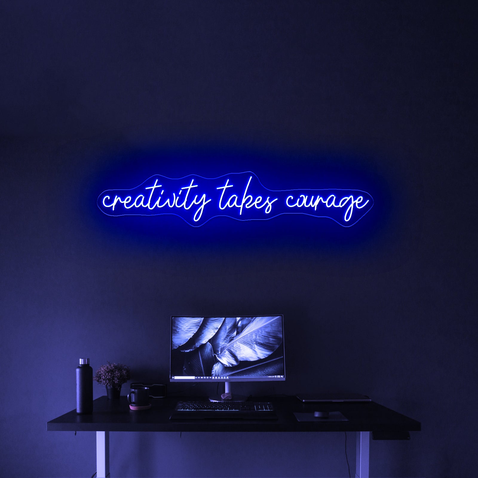 Creativity Takes Courage Home Decor Led Neon Signs Free Shipping - LED neon sign view 5