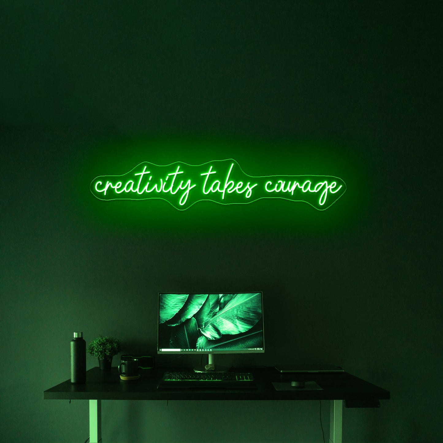 Creativity Takes Courage Home Decor Led Neon Signs