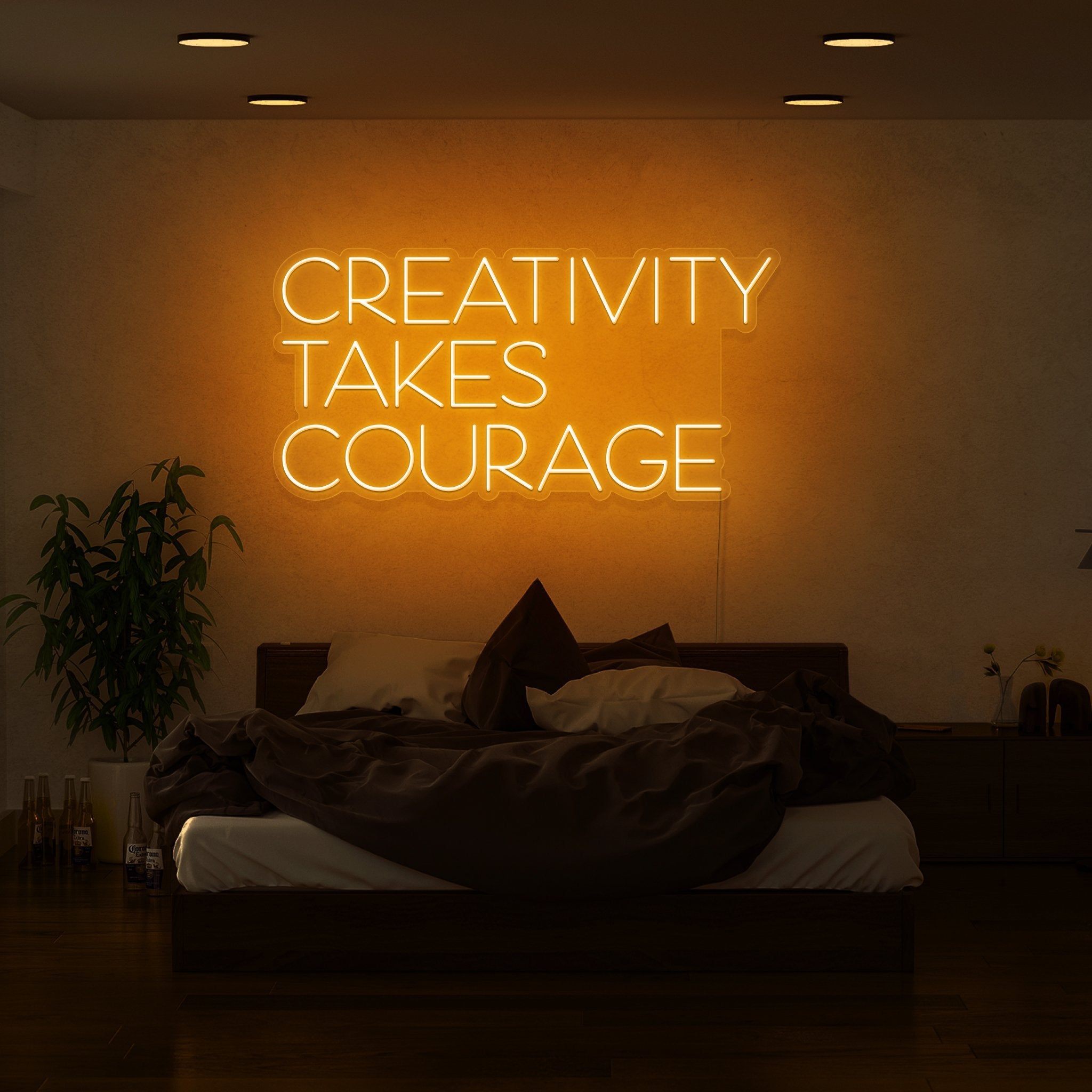 Creativity Takes Courage Led Neon Sign | Shineneon