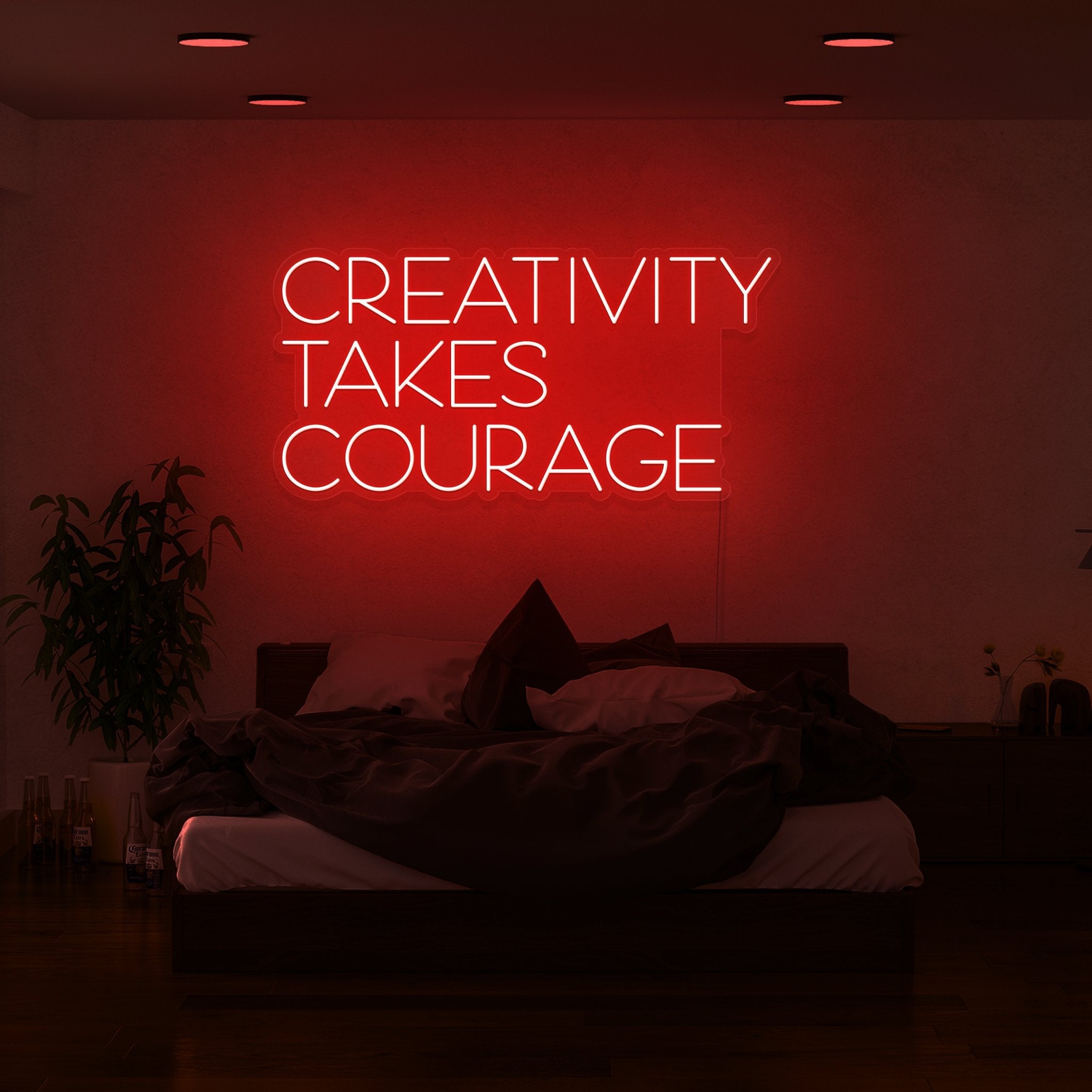 Creativity Takes Courage Led Neon Sign | Shineneon