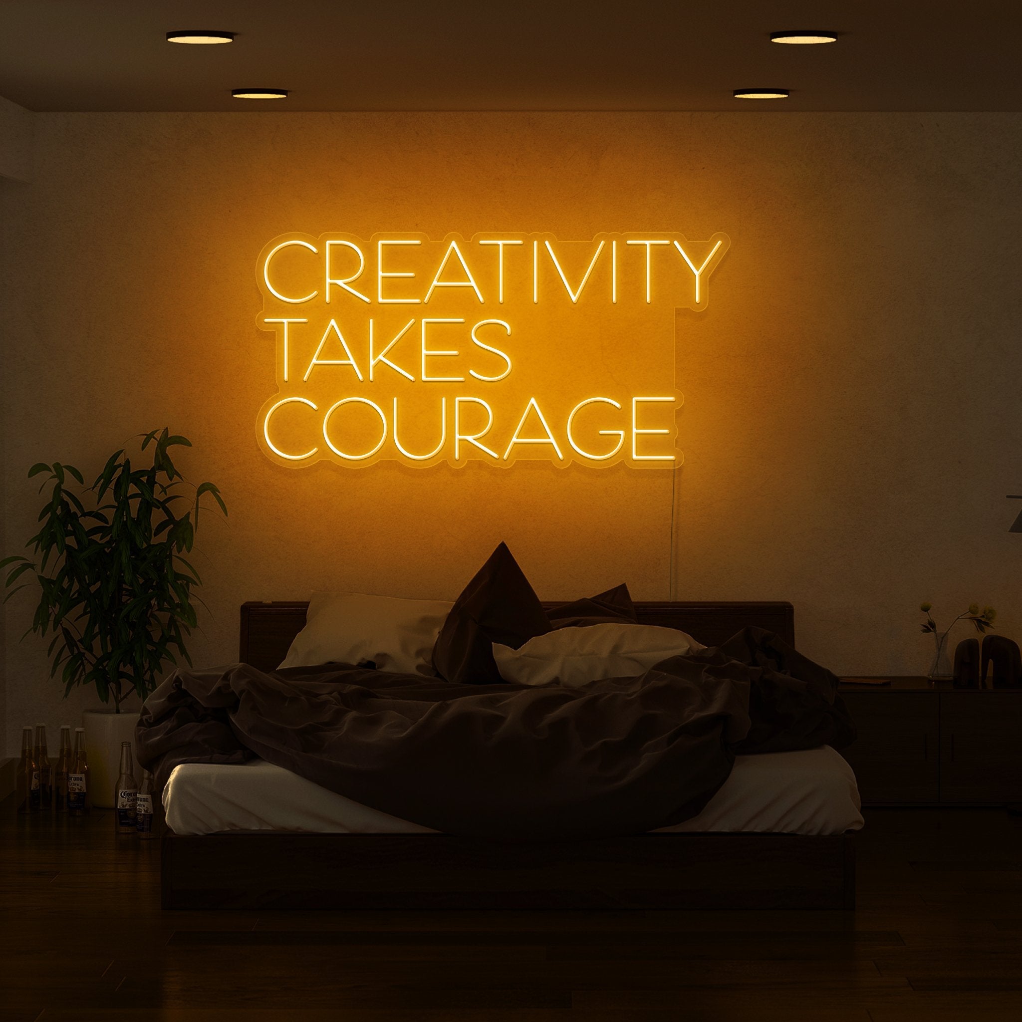 Creativity Takes Courage Led Neon Sign | Shineneon