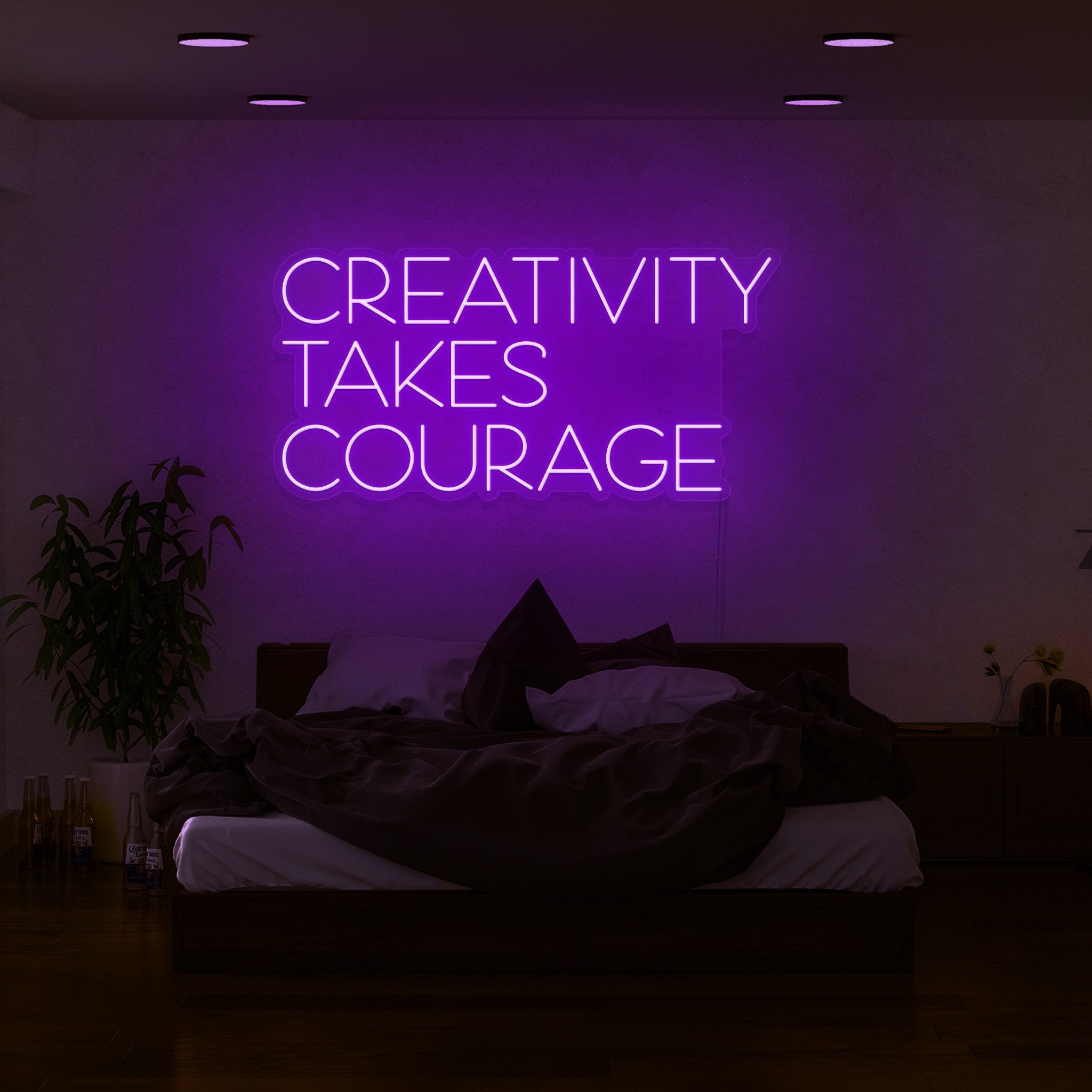 Creativity Takes Courage Led Neon Sign | Shineneon