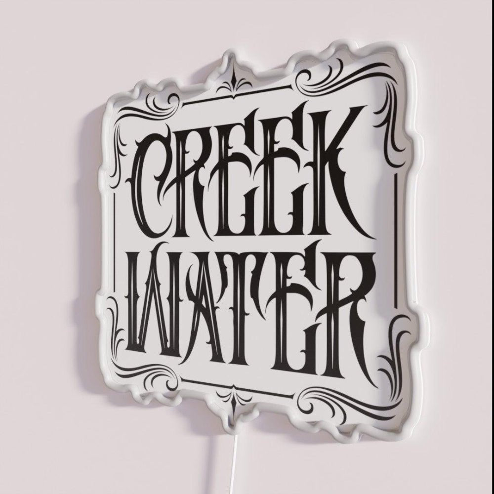 Creek Water Whiskey Rgb Led Neon Sign - Shineneon
