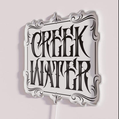 Creek Water Whiskey Rgb Led Neon Sign - Shineneon
