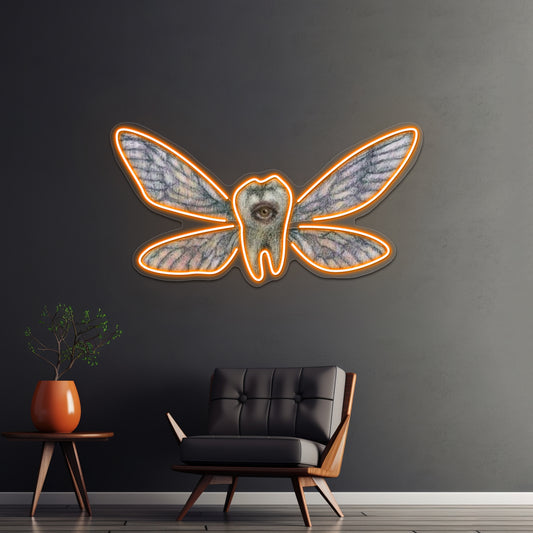 Creepy Tooth Fairy Wall Artwork Neon Signs