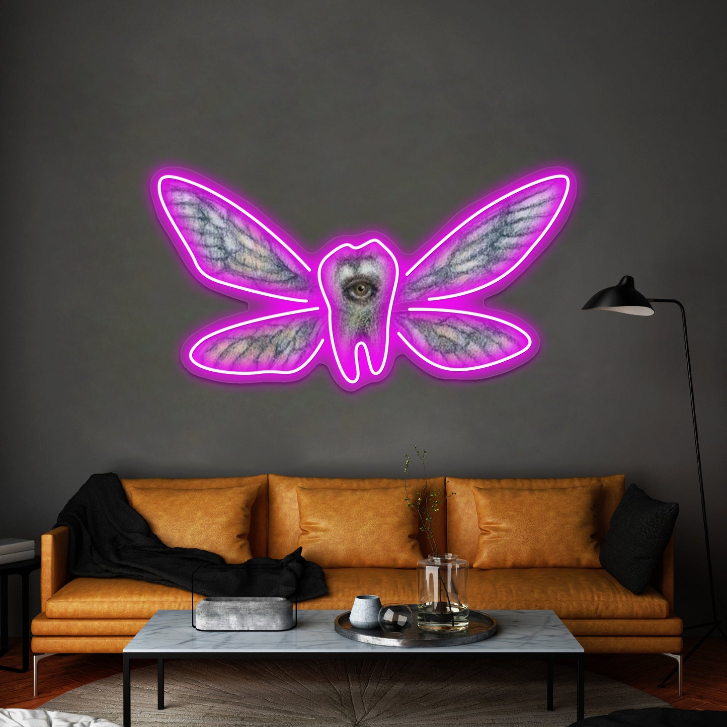 Creepy Tooth Fairy Wall Artwork Neon Signs