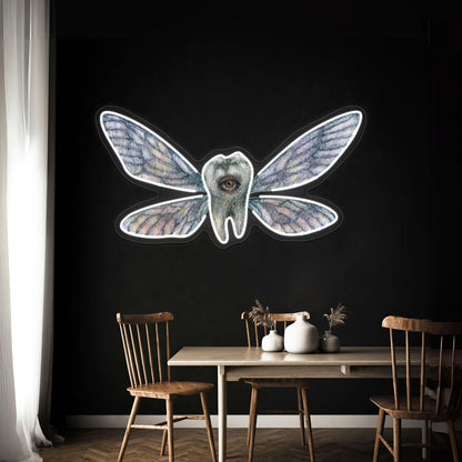 Creepy Tooth Fairy Wall Artwork Neon Signs