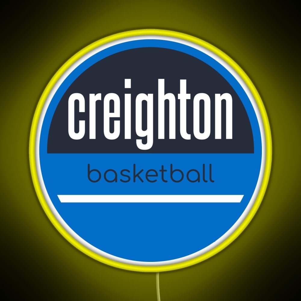 Creighton Basketball Rgb Led Neon Sign Pop Wall Art - Shineneon