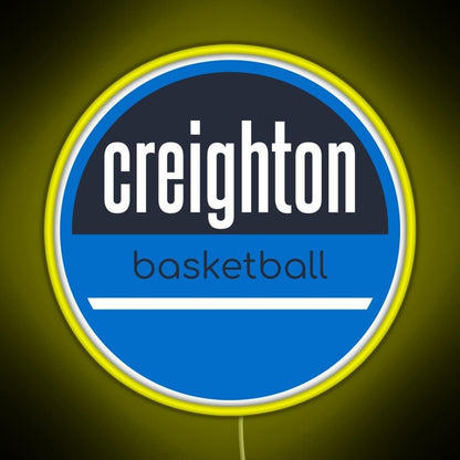 Creighton Basketball Rgb Led Neon Sign Pop Wall Art - Shineneon