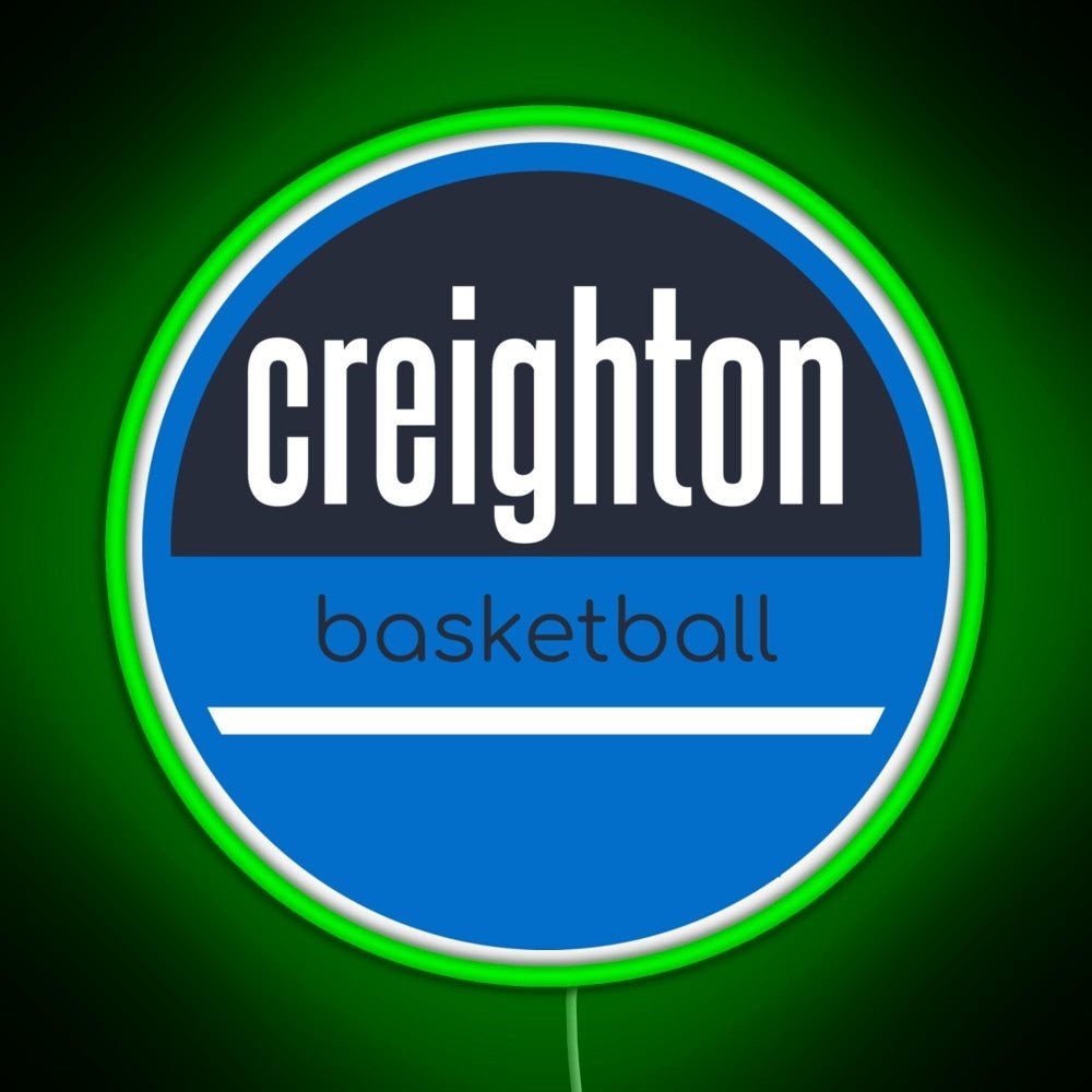 Creighton Basketball Rgb Led Neon Sign Pop Wall Art - Shineneon